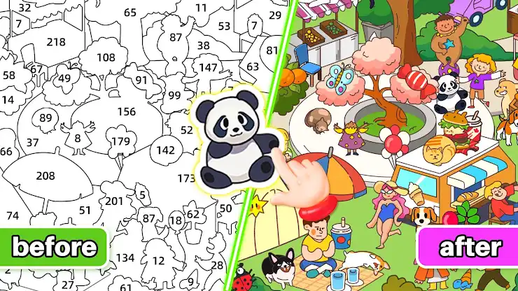 Sticker Book Puzzle: Stickers screenshot 1