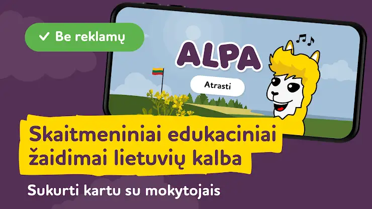ALPA Lithuanian Learning Games screenshot 1