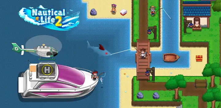 Nautical Life 2: Fishing RPG — Android game banner