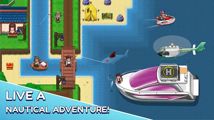 Nautical Life 2: Fishing RPG screenshot 1