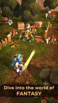 Crusado: Heroes Action RPG 3D screenshot 1