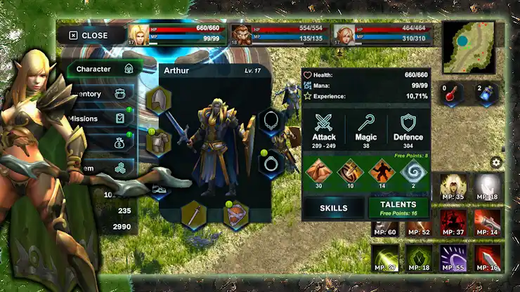 Fantasy Heroes: Action RPG 3D screenshot 3