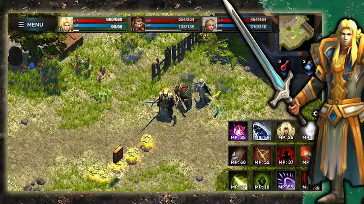 Fantasy Heroes: Action RPG 3D screenshot 2