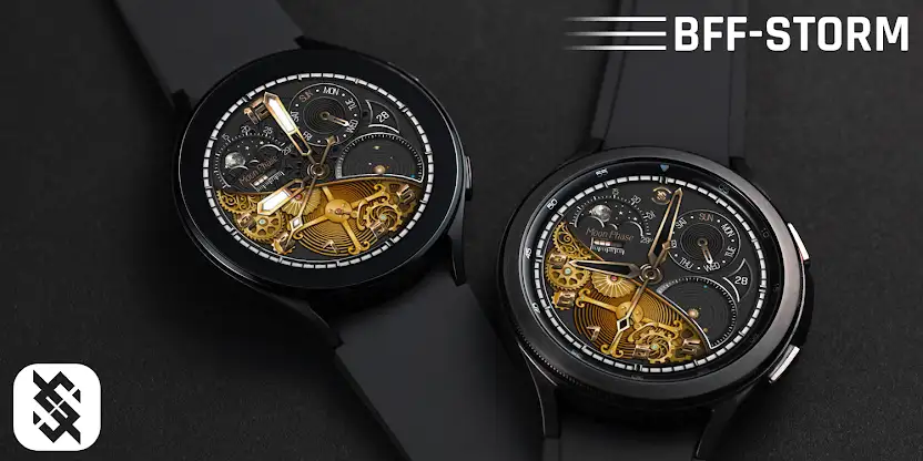BFF4- Black Analog Gear Galaxy screenshot 6