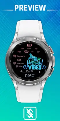 BFF69- Neon Art Mermaid screenshot 1