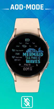 BFF69- Neon Art Mermaid screenshot 2