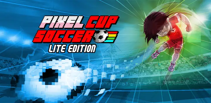 Pixel Cup Soccer - Lite — Android game banner