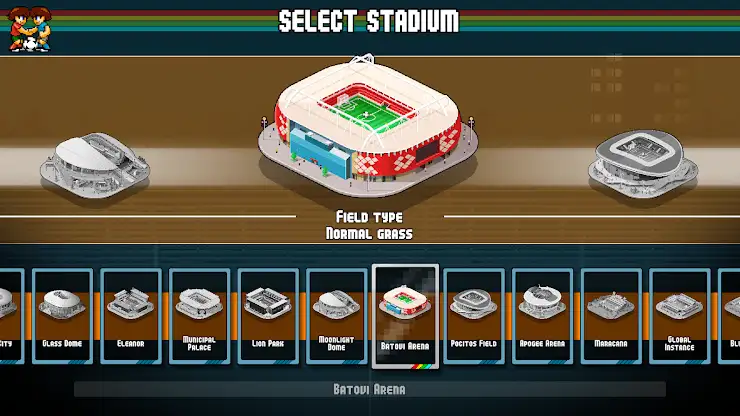 Pixel Cup Soccer - Lite screenshot 3