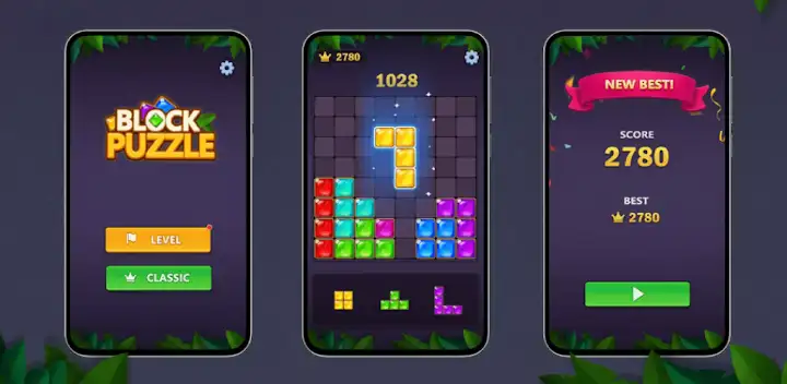 Block Blast: Classic Jewel — Android game banner