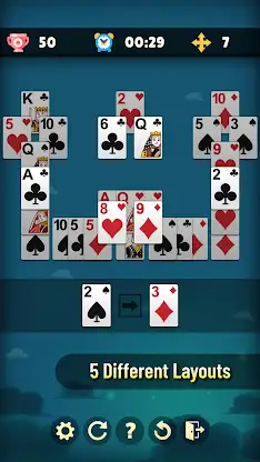 Pyramid Solitaire: Card Game screenshot 4