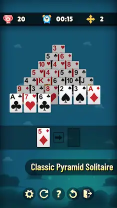 Pyramid Solitaire: Card Game screenshot 1