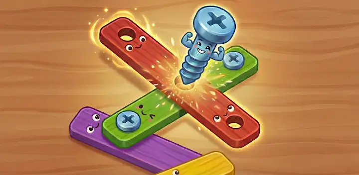 Screw Puzzle Premium — Android game banner