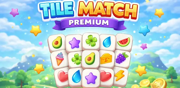 Tile Match Premium — Android game banner