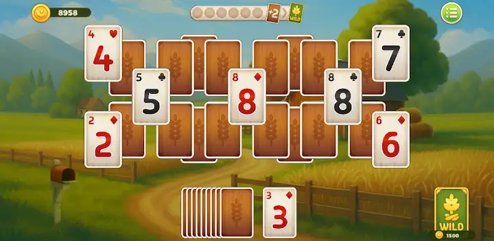 TriPeaks Solitaire: Card Farm — Android game banner