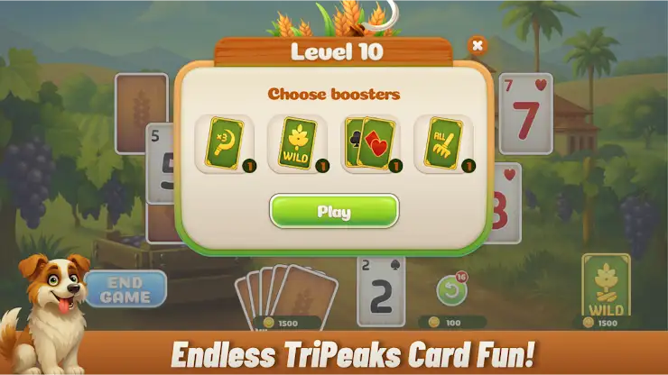 TriPeaks Solitaire: Card Farm screenshot 5