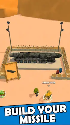 Missiles Base: Tycoon Game screenshot 1
