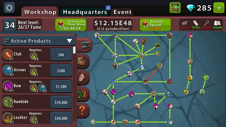 Crafting Idle Clicker screenshot 6
