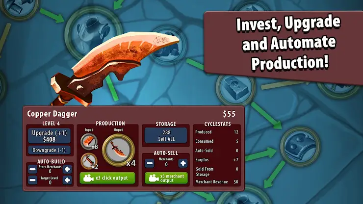 Crafting Idle Clicker screenshot 3