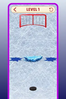 Hockey Puck Slingshot screenshot 2
