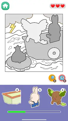Sticker Town Puzzle:Color Book screenshot 7