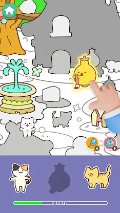 Sticker Town Puzzle:Color Book screenshot 3