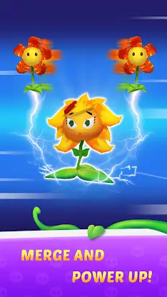 Merge Plants 3D-Garden Defense screenshot 2