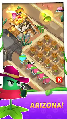 Merge Plants 3D-Garden Defense screenshot 5