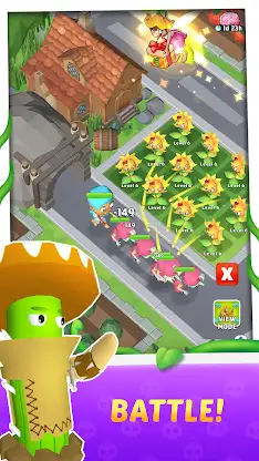 Merge Plants 3D-Garden Defense screenshot 4