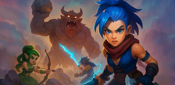 Mirror Blast: Match 3 RPG — Android game banner