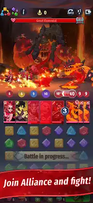 Mirror Blast: Match 3 RPG screenshot 8