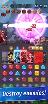 Mirror Blast: Match 3 RPG screenshot 3