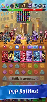 Mirror Blast: Match 3 RPG screenshot 5