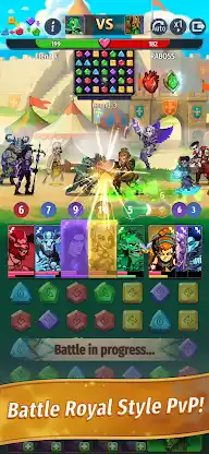 Mirror Blast: Match 3 RPG screenshot 7