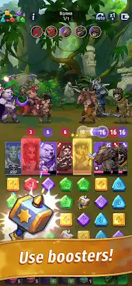 Mirror Blast: Match 3 RPG screenshot 2