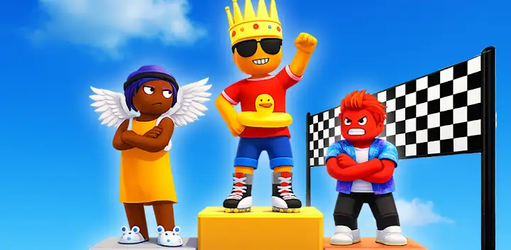 Obby: Mini Games vs 1000 — Android game banner