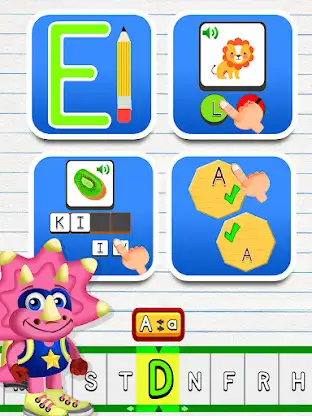 Learn to Read with ABC Dinos screenshot 4