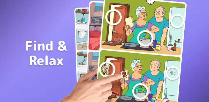 Find Differences Search & Spot — Android game banner