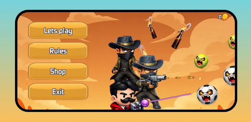 Wild West Ball Defence screenshot 2