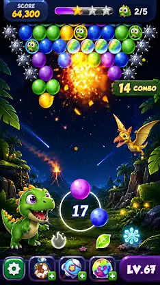 Bubble Dino Shooter screenshot 6