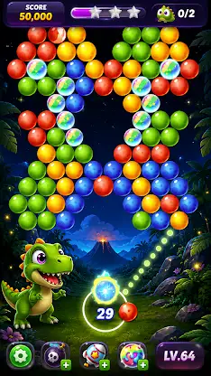 Bubble Dino Shooter screenshot 4