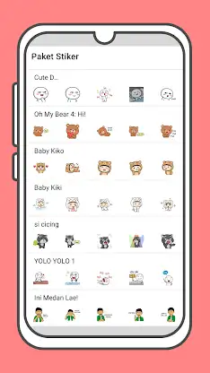 Cute Duduu Stickers Collection screenshot 3