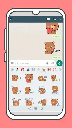 Cute Duduu Stickers Collection screenshot 6