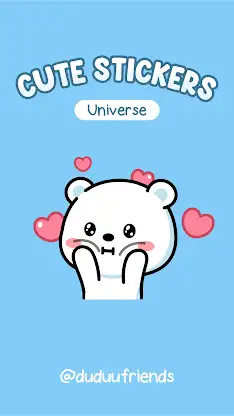 Cute & Animated Stickers screenshot 1