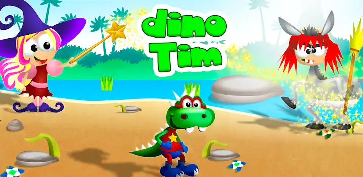 Dino Tim Full Version for kids — Android game banner
