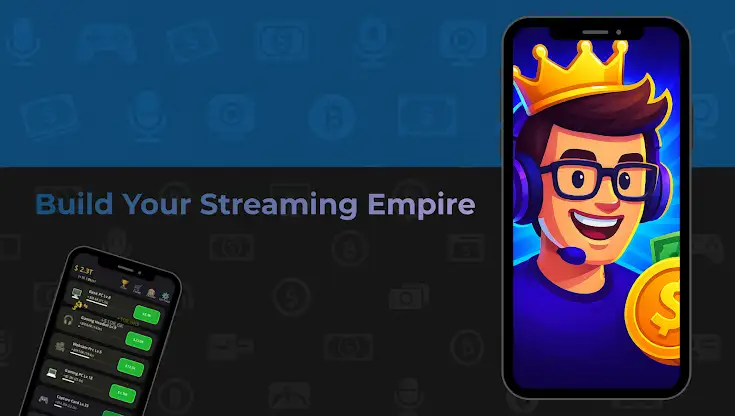Idle Clicker Streamer Tycoon screenshot 1