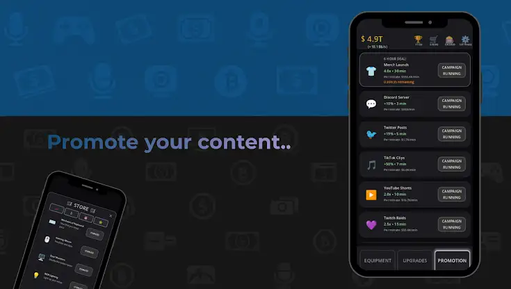 Idle Clicker Streamer Tycoon screenshot 4
