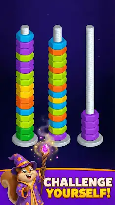 Nut Sort Puzzle: Color Sorting screenshot 3