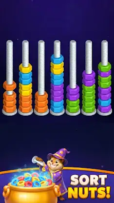 Nut Sort Puzzle: Color Sorting screenshot 5