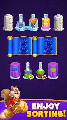 Nut Sort Puzzle: Color Sorting screenshot 1