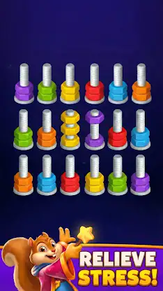 Nut Sort Puzzle: Color Sorting screenshot 6